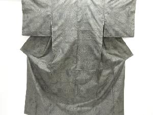 華紋織り出し本場泥大島紬着物(5マルキ)